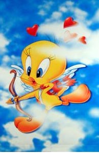 Tweety - desene animate - planse de colorat